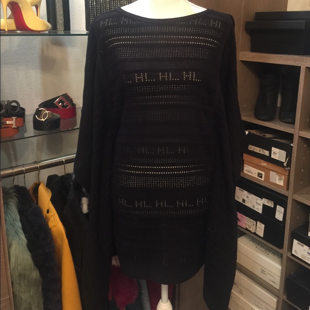 Herve leger swim cover up